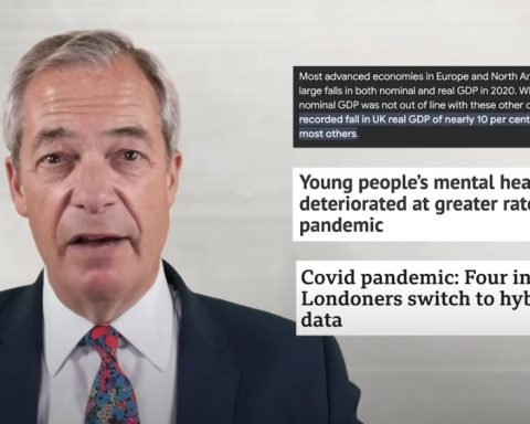 Nigel Farage kritiserer Verdens helseorganisasjon (WHO)