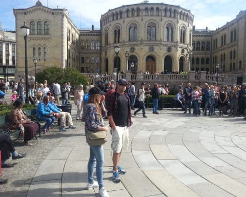 Stortinget. Foto: Christen Krogvig.
