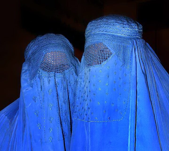 Burka i Afghanistan. Foto: Wikipeda commons.