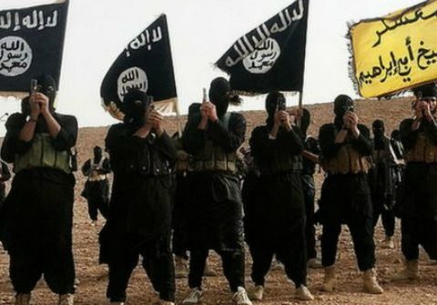 Islamic State IS insurgents Anbar Province Iraq. Foto: Wikipedia commons.