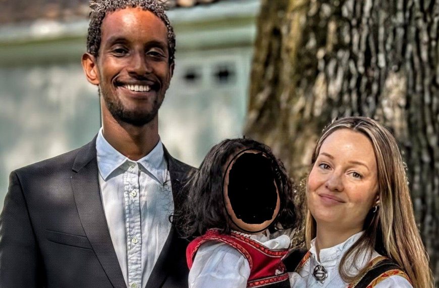 Jamal Sheik familiebilde. Foto fra hans Facebook profil.