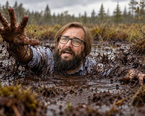 Harald S. Klungtveit. KI illustrasjon av Kjetil Tveit.