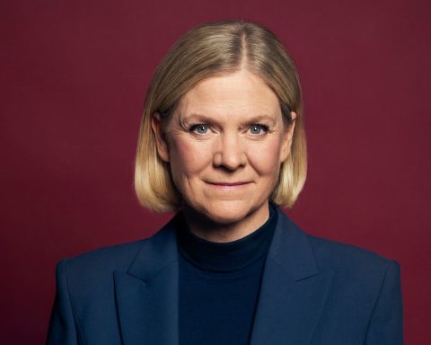 Magdalena Andersson﻿, leder av Socialdemokraterna. Foto fra Facebook