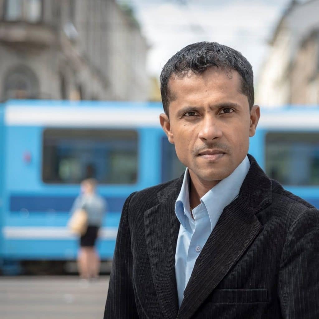 Majoran Vivekananthan﻿. Foto fra hans FB profil.