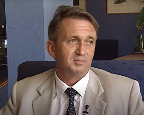 Terje Rød-Larsen, foto fra NRK dokumentar.