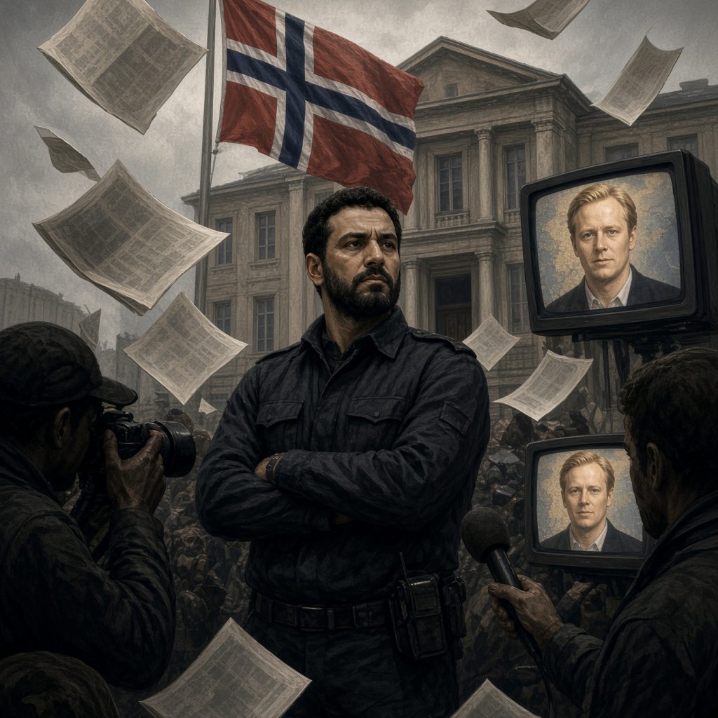 Utlendinger omtales som nordmenn av lyvepressen, illustrert med Grok fra xAI.